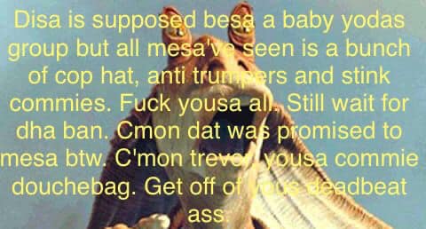 The meme is an image of a cartoon character, likely a rabbit or a rabbit-like creature, with a shocked expression on its face. The text overlayed on the image reads: "In 2-3 sentences, describe this meme for someone who cannot see it. Include any text that appears in the image." However, the actual text in the image is a rant about a supposed "meme" being a fake or non-existent thing, with the character saying "In 2-3 sentences, describe this meme for someone who cannot see it. Include any text that appears in the image."